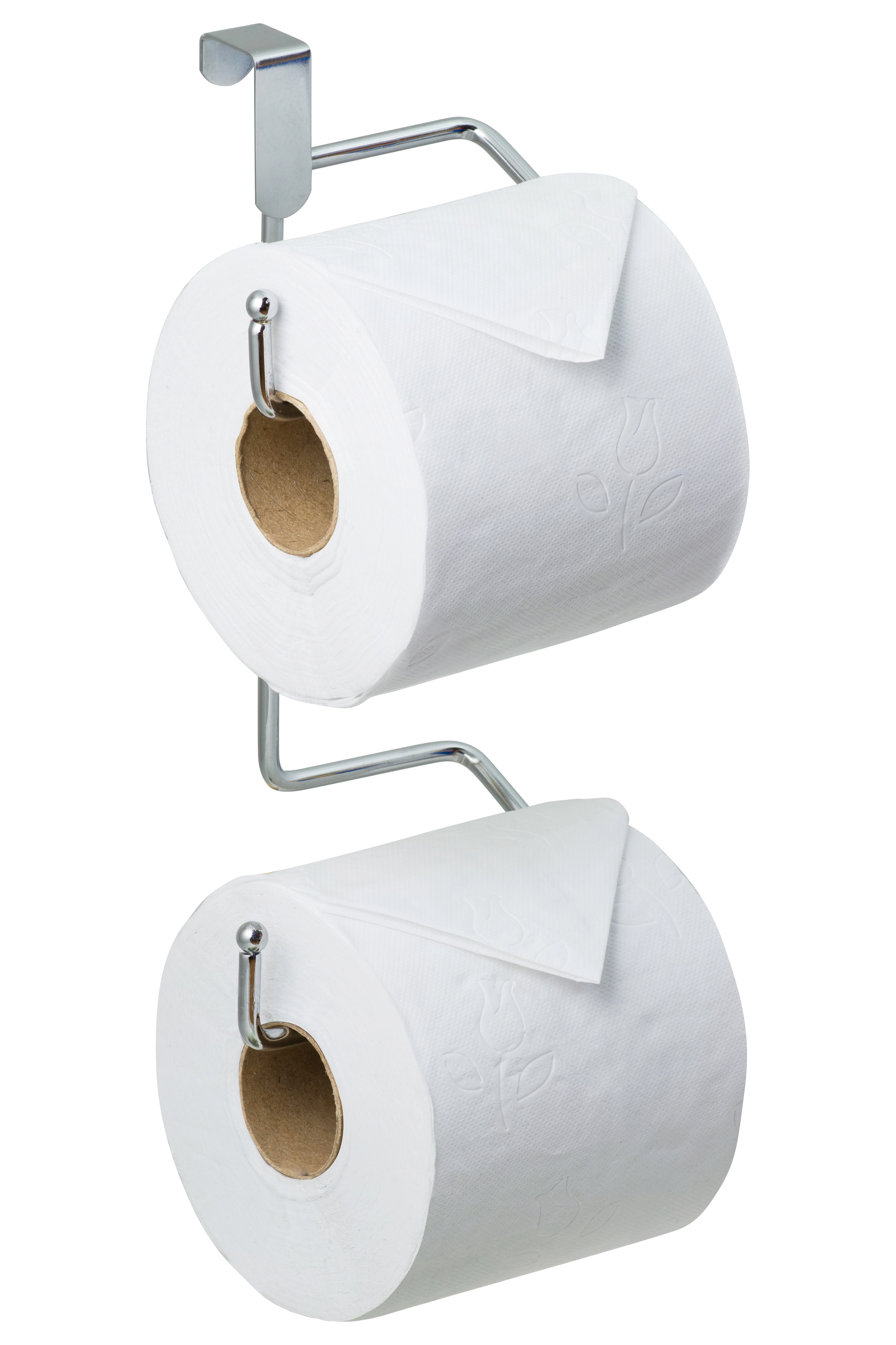 Suporte Papel Higienico Duplo Pratico S Furo Crom 774 2 Passerini