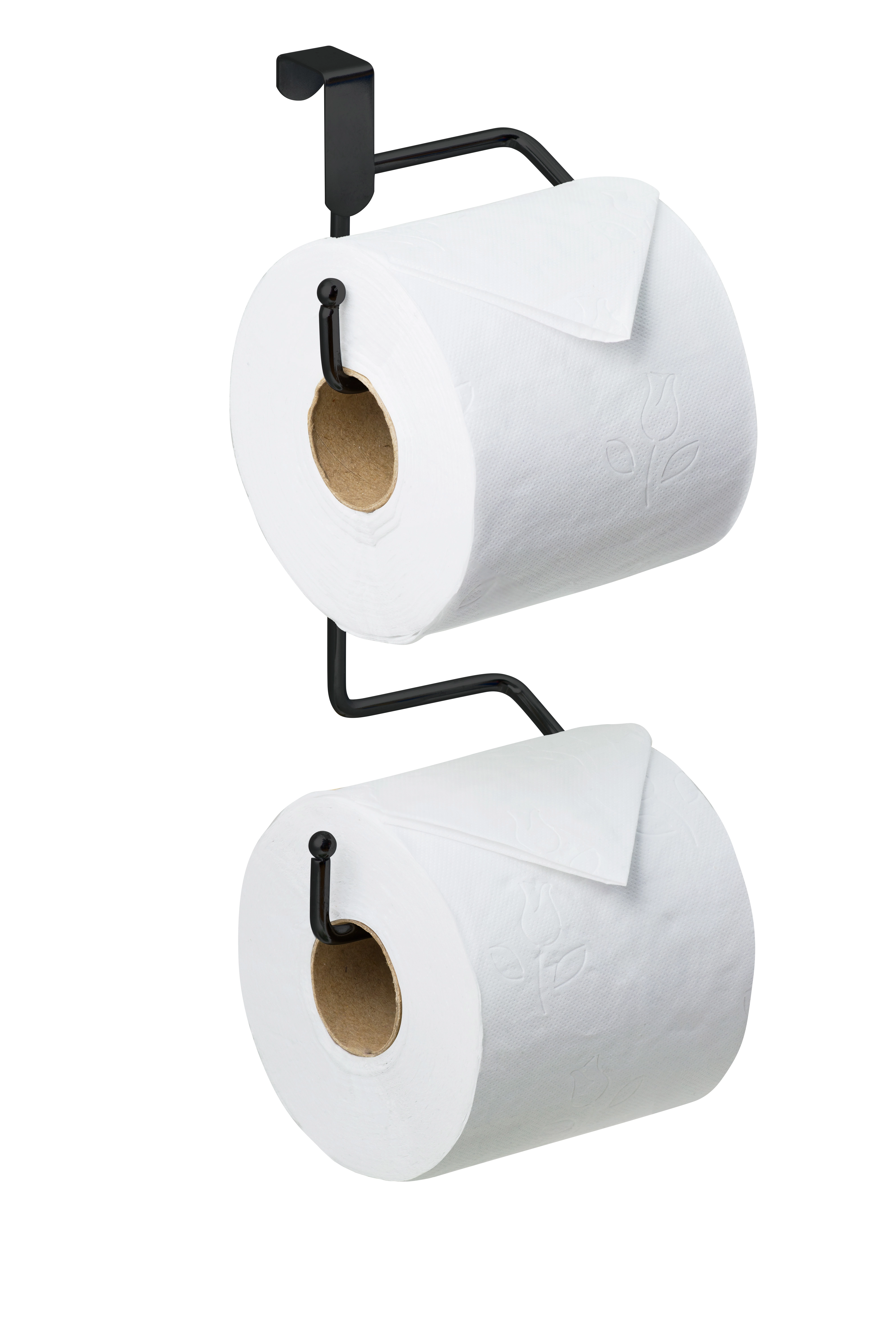 Suporte Papel Higienico Duplo Pratico S Furo Black 775 9 Passerini