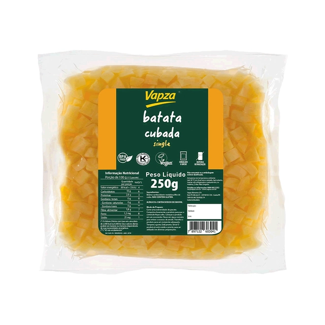 Batata Cubos Vapza Single 250g
