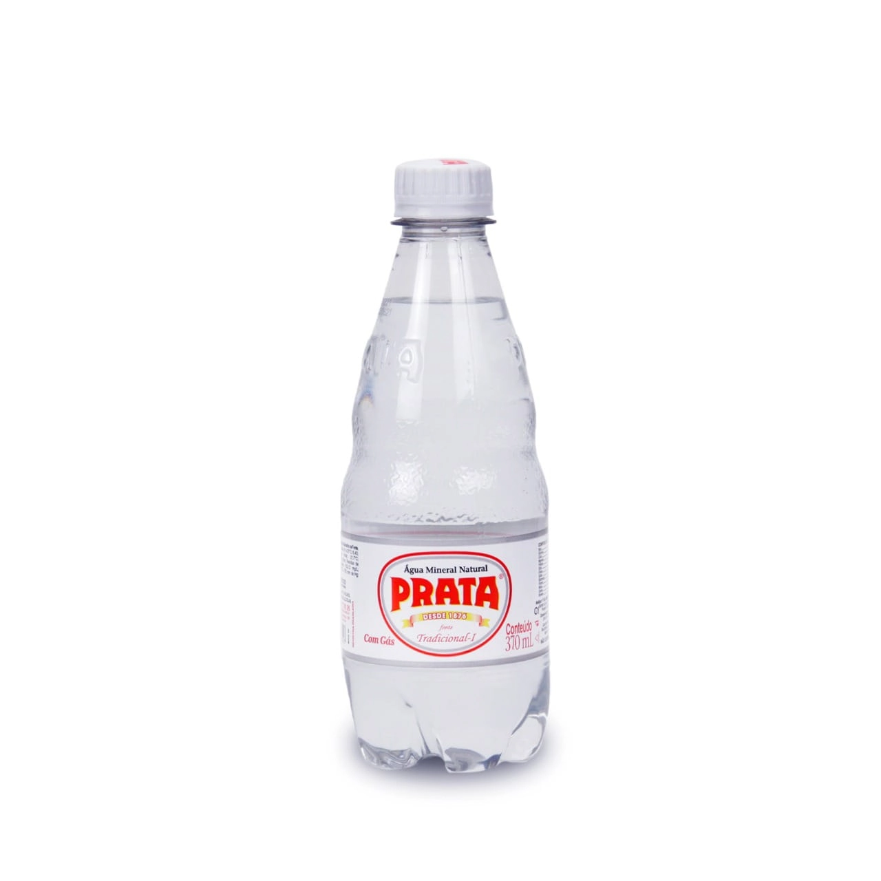 Agua Mineral C/gas Prata 370ml