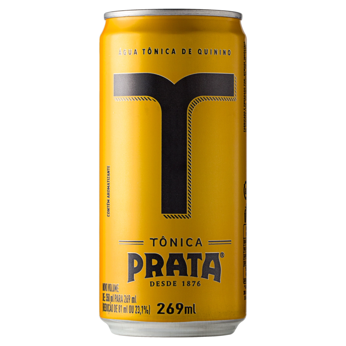 água Tônica Prata Lata 269ml