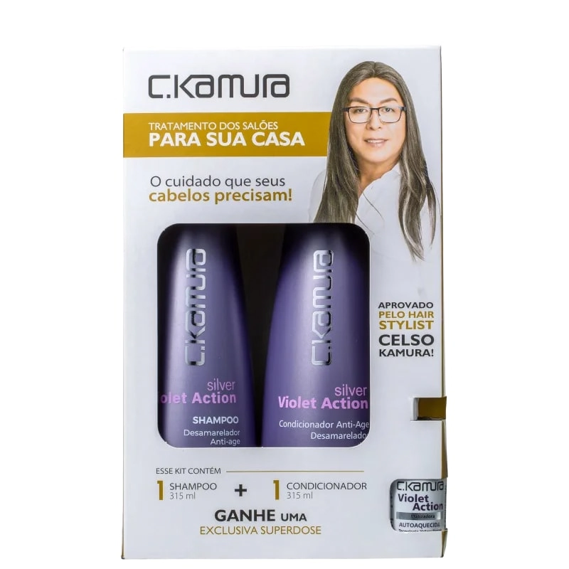 Kit Silver Shampoo E Condicionador Ka:transparent:unico
