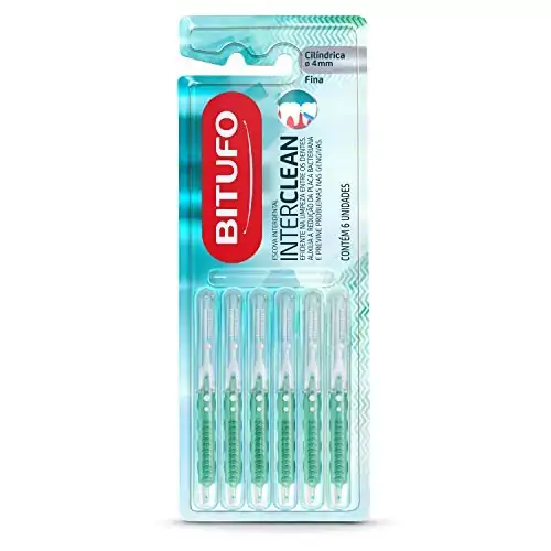 Escova Dental Coty Bitufo Interd Hb Fina Verde 10un