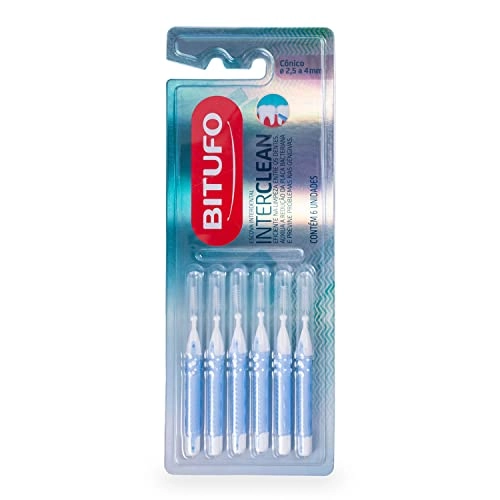 Escova Dental Coty Bitufo Interd Hb Ultra Fina Branco 10un