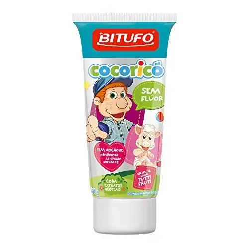 Gel Dental Cocorico 90g S/flor Tuti Frutti