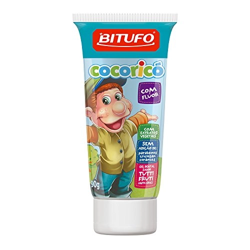 Gel Dental Cocorico 90g C/flor Tuti Frutti
