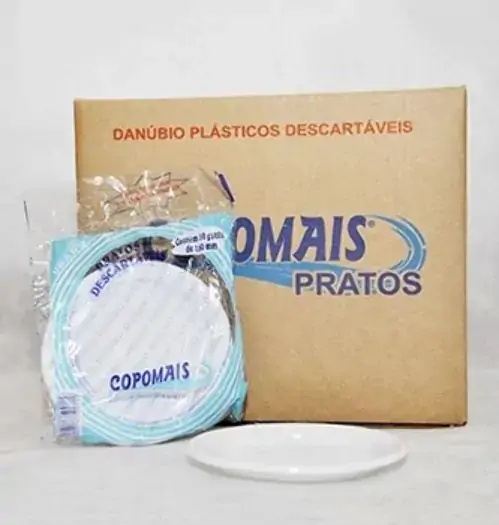Prato Danubio 15cm C/10 P/bolo