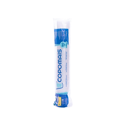 Copo Desc Copomais Tranp. 180ml C/100