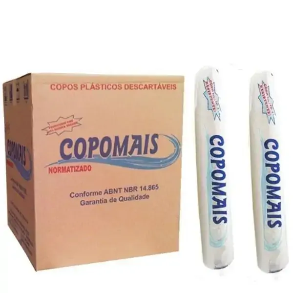 Caixa Copo 200ml BRANCO c/2500 Copomais