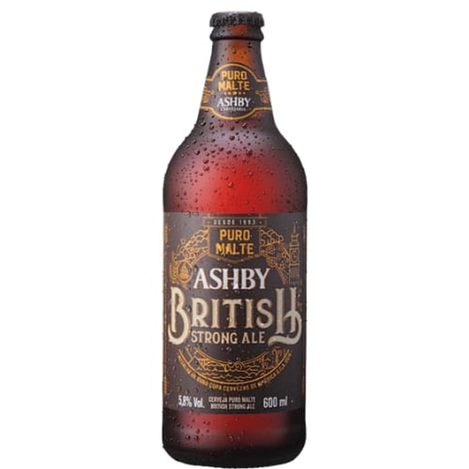 Cerveja Ashby British Strong Ale 600ml