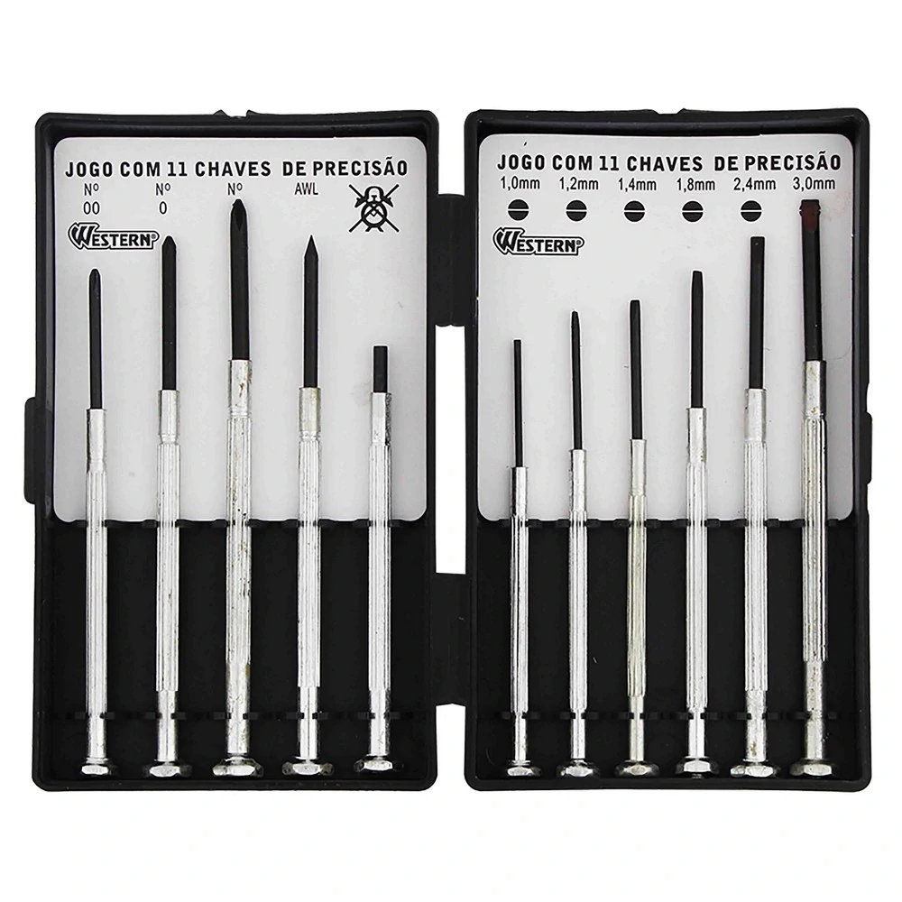 Kit Chave Precisão (11 Peças) - ETILUX 111