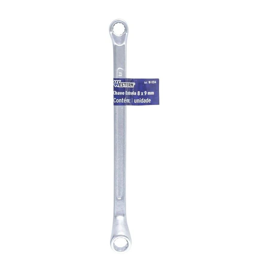 Chave Estrela 8X9mm - ETILUX W1014