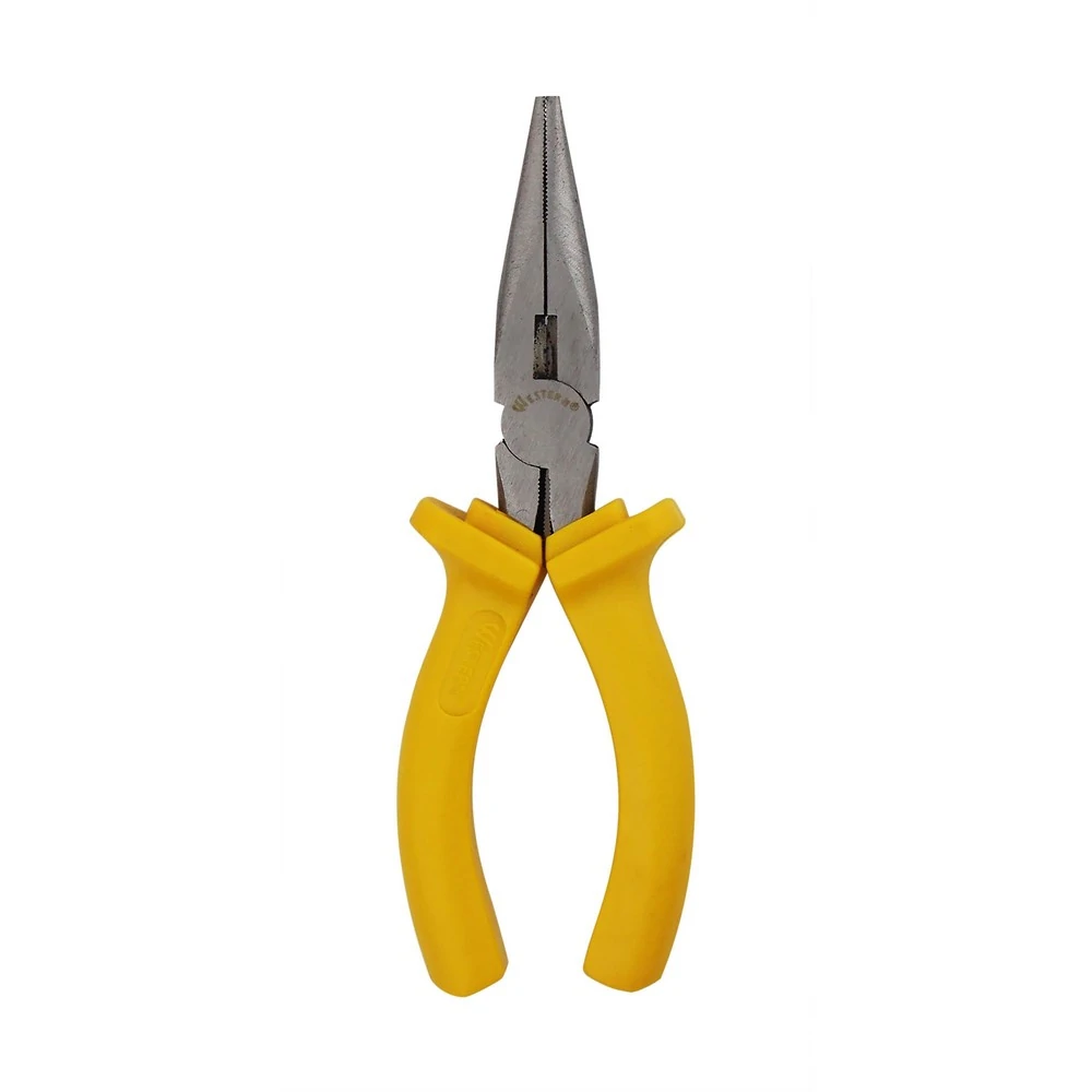 Alicate de Bico Meia Cana Amarelo 16 Pol. - ETILUX 20996