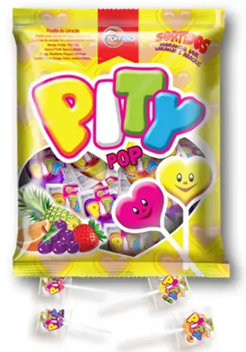 Pirulito Pitty Frutas Toffano