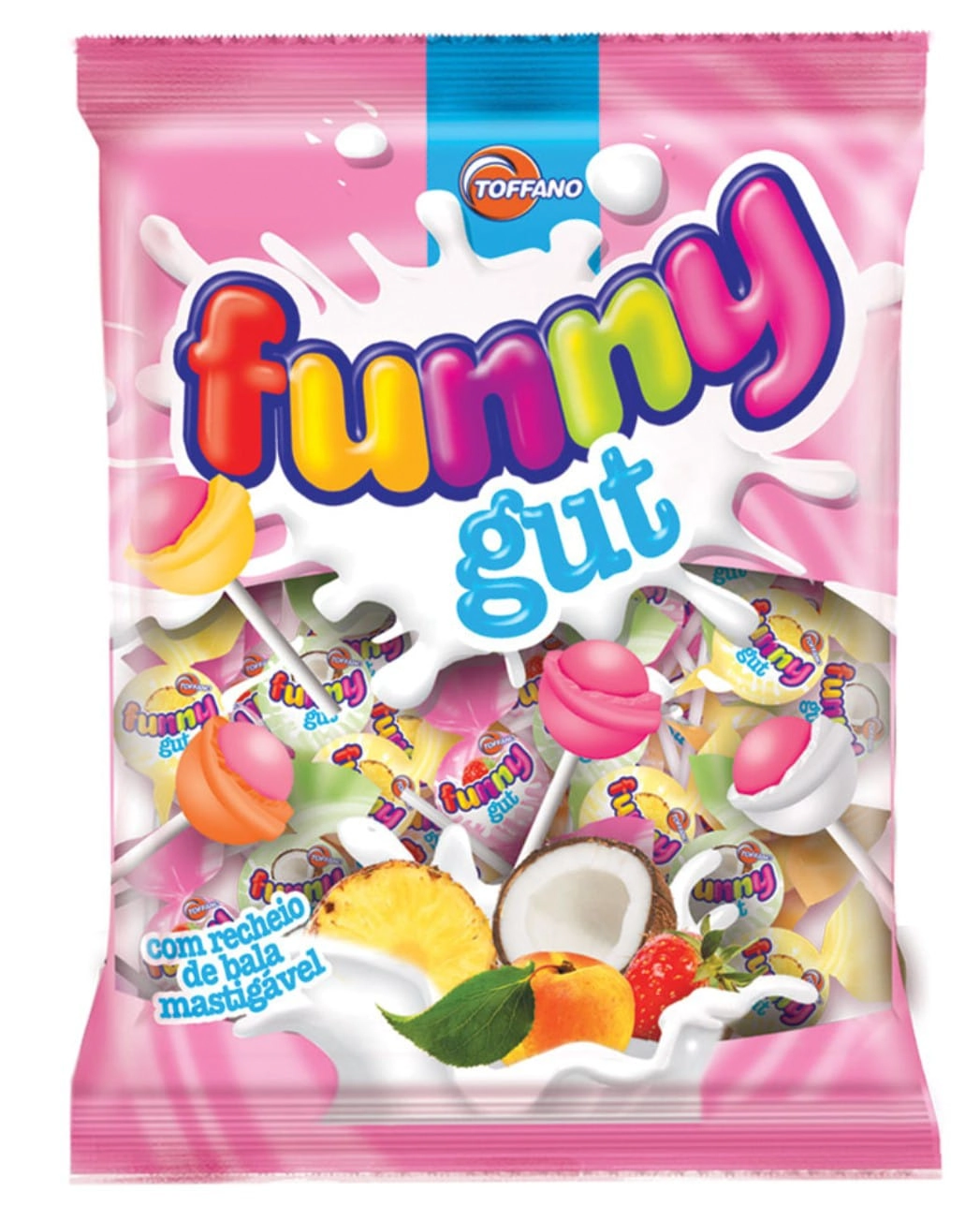 Pirulito Toffano 600g Funny Gut