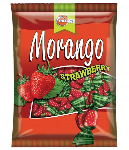 Bala Toffano Morango Strawberry