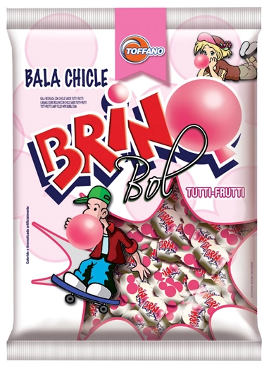 Bala Toffano 150g Brinq Bol Tutti Frutti