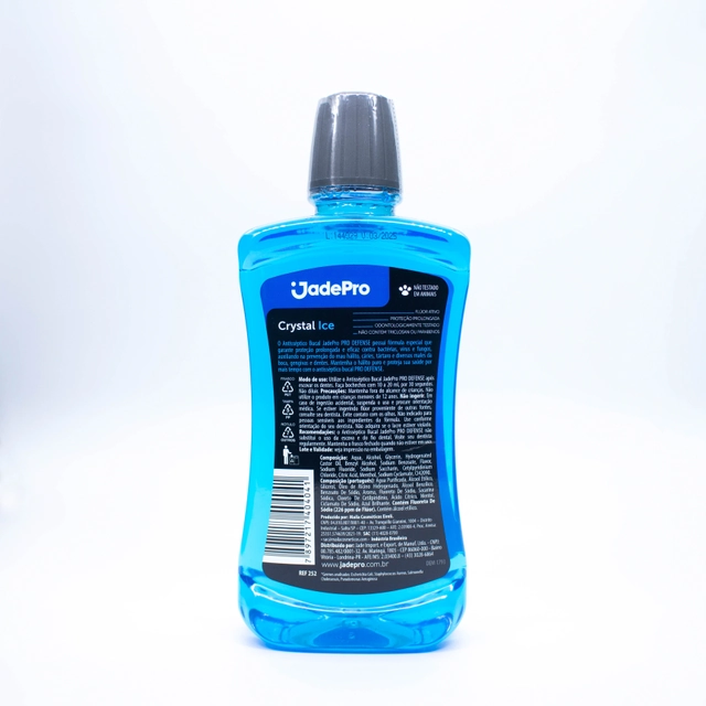 Antisséptico Bucal Jadepro Crystal Ice 500ml