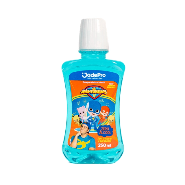 Exaguatorio Bucal Jadepro,infantil, Zero álcool, 250ml