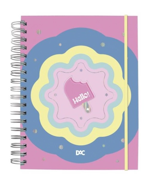 Caderno Smart Colegial Hello 10div C/80f