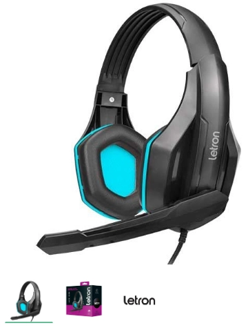 Headset Gamer Hive Letron Pto Vde 74426 Leonora