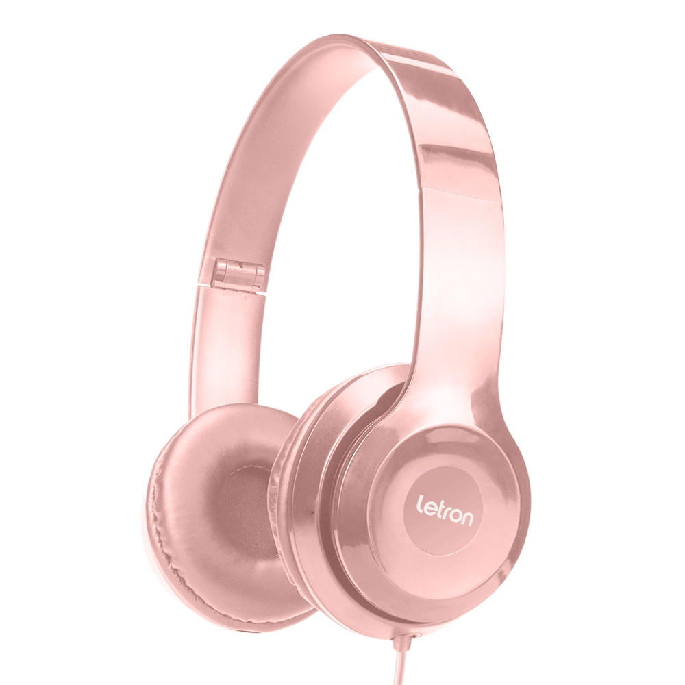 Headphone Wire Fio Letron Rosa 74477 Leonora