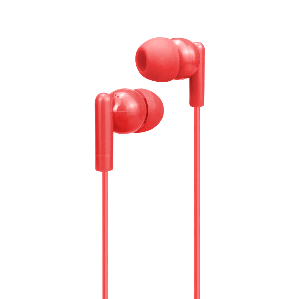 Fone Ouvido Dia Dia Letron Vermelho 74481 Leonora