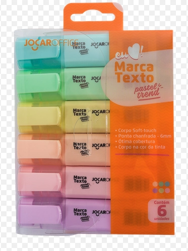 Marca Texto 6 Cores 96148 Leonora