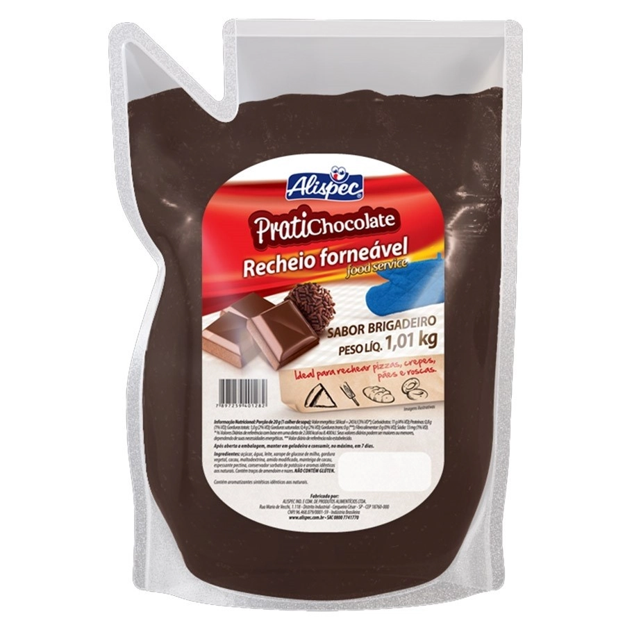 Recheio Forneavel Prati 1 Chocolate