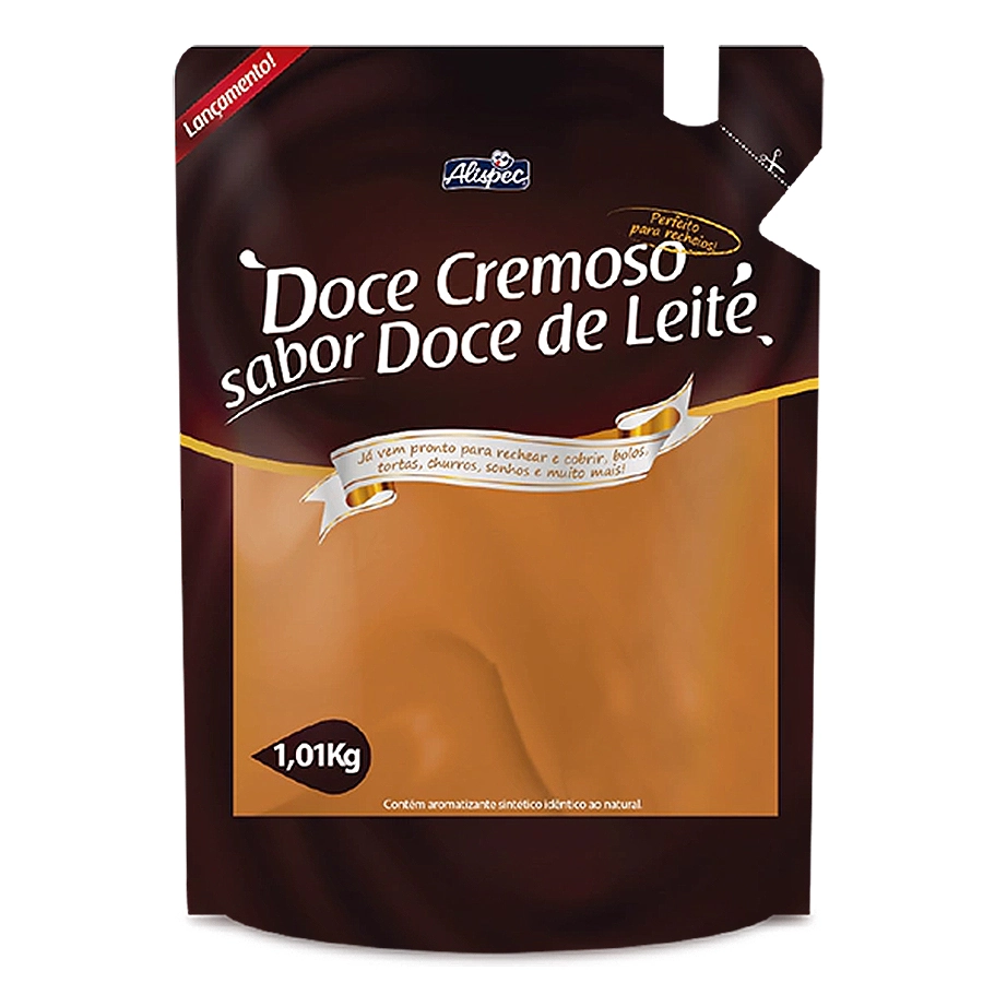 Recheio Doce De Leite Alispec Sachê 1,01kg