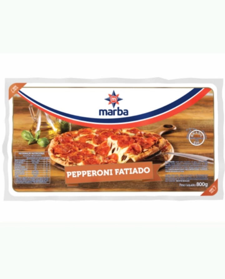 Pepperoni Marba Fatiado 800g