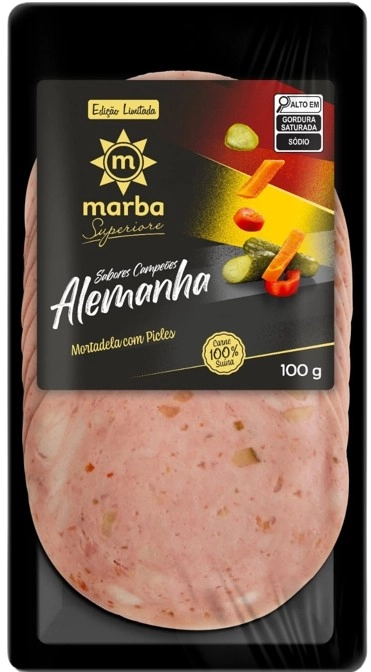 Mortadela Marba Superiore 100g Picles
