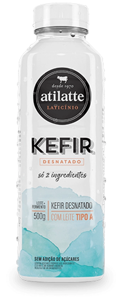 Kefir Desnatado Atilatte Garrafa 500g