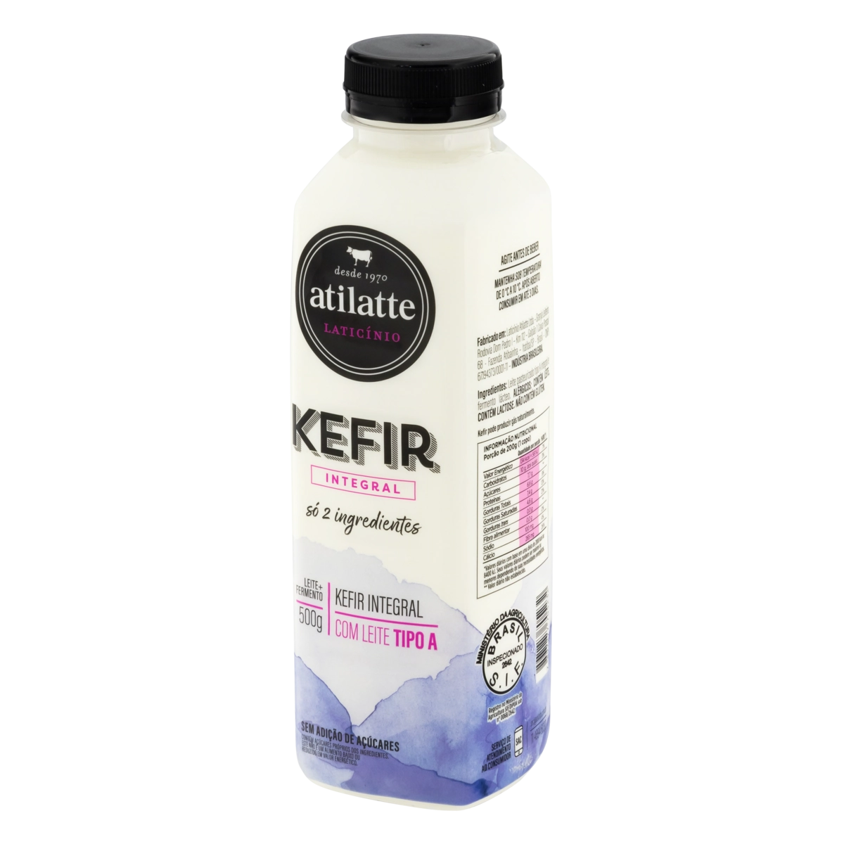 Kefir Integral Atilatte Garrafa 500g