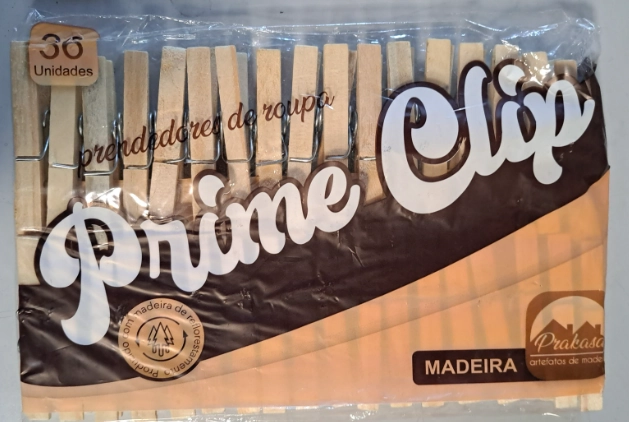 Prendedor De Madeira