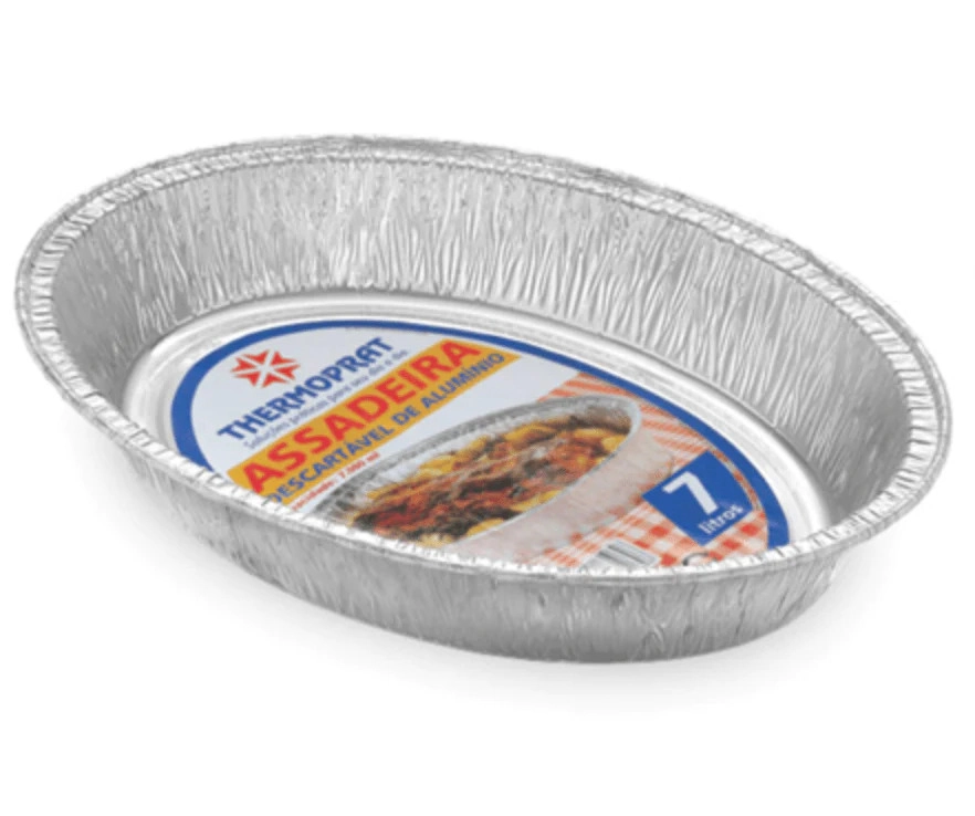Assadeira De Aluminio Thermoprat 4l