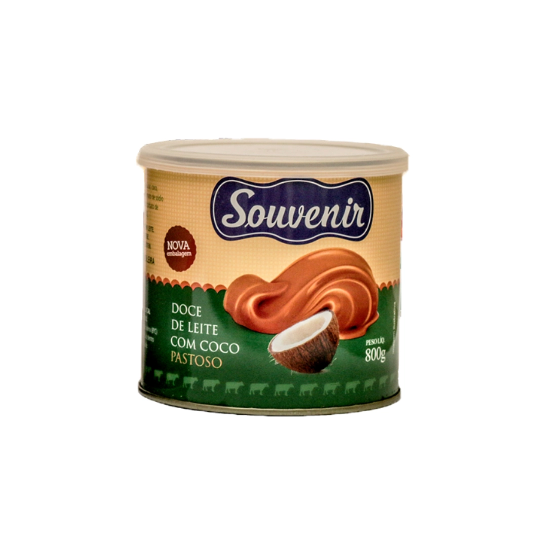 Doce Leite Souvenir Coco 800gr