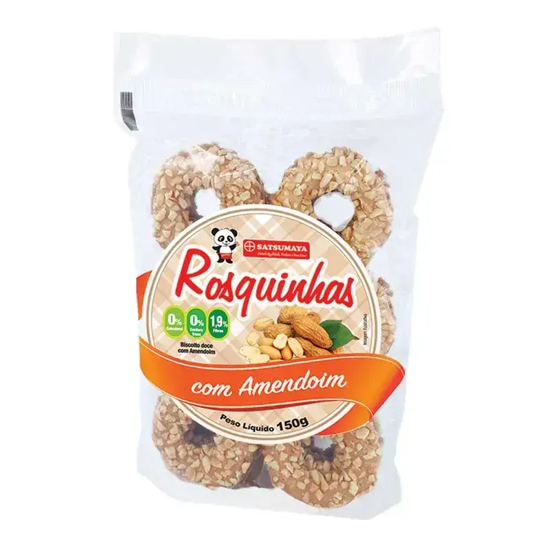 Biscoito Rosq Satsumaya Amendoim