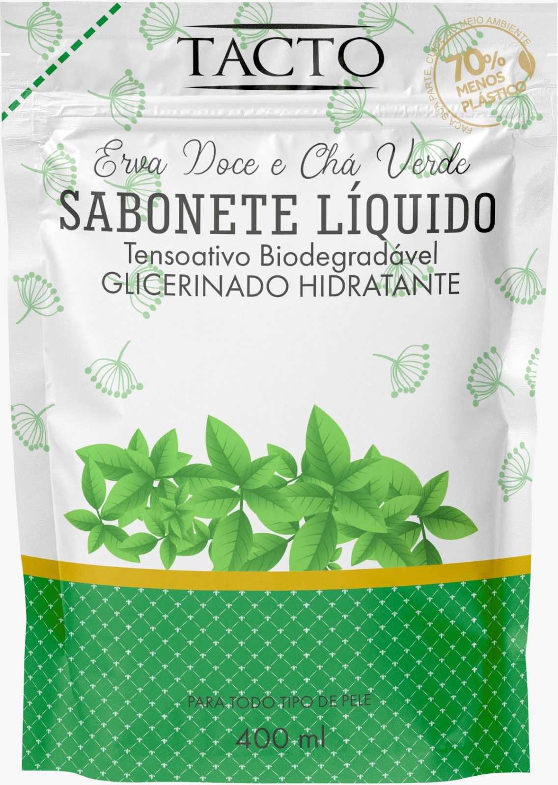 Sab Liq Eco Refil 400ml Erva Doce