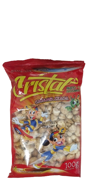 Pipoca Cristal Caramelizada 100g