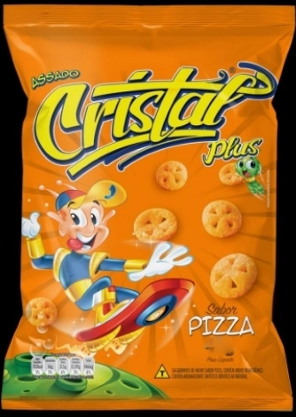 Salgadinho Sabor Pizza Cristal 40g