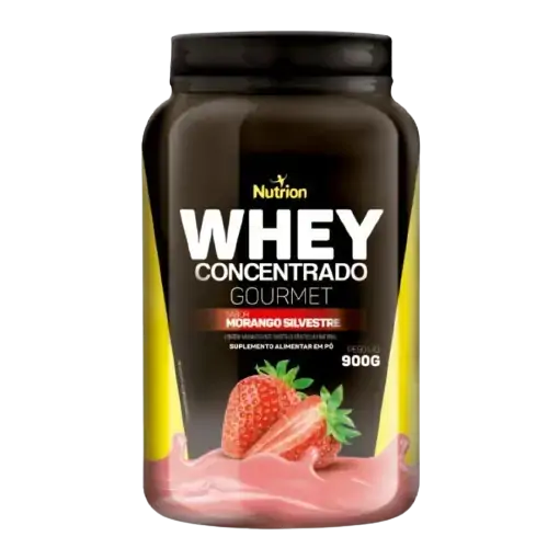 Whey Protein Nutrion Morango Gourmet 900g