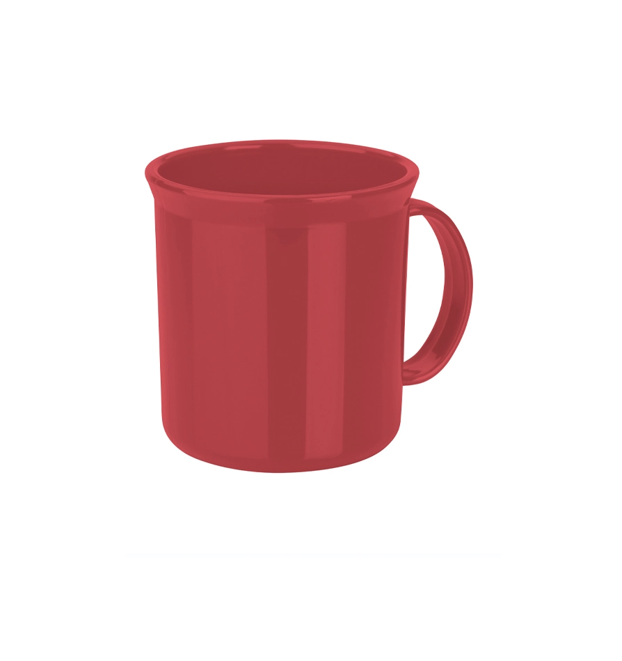 Caneca Escolar Vermelha 350 Ml