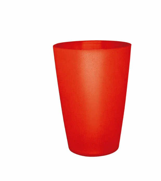 Copo Milano Cristal P 250ml Vermelho Ou