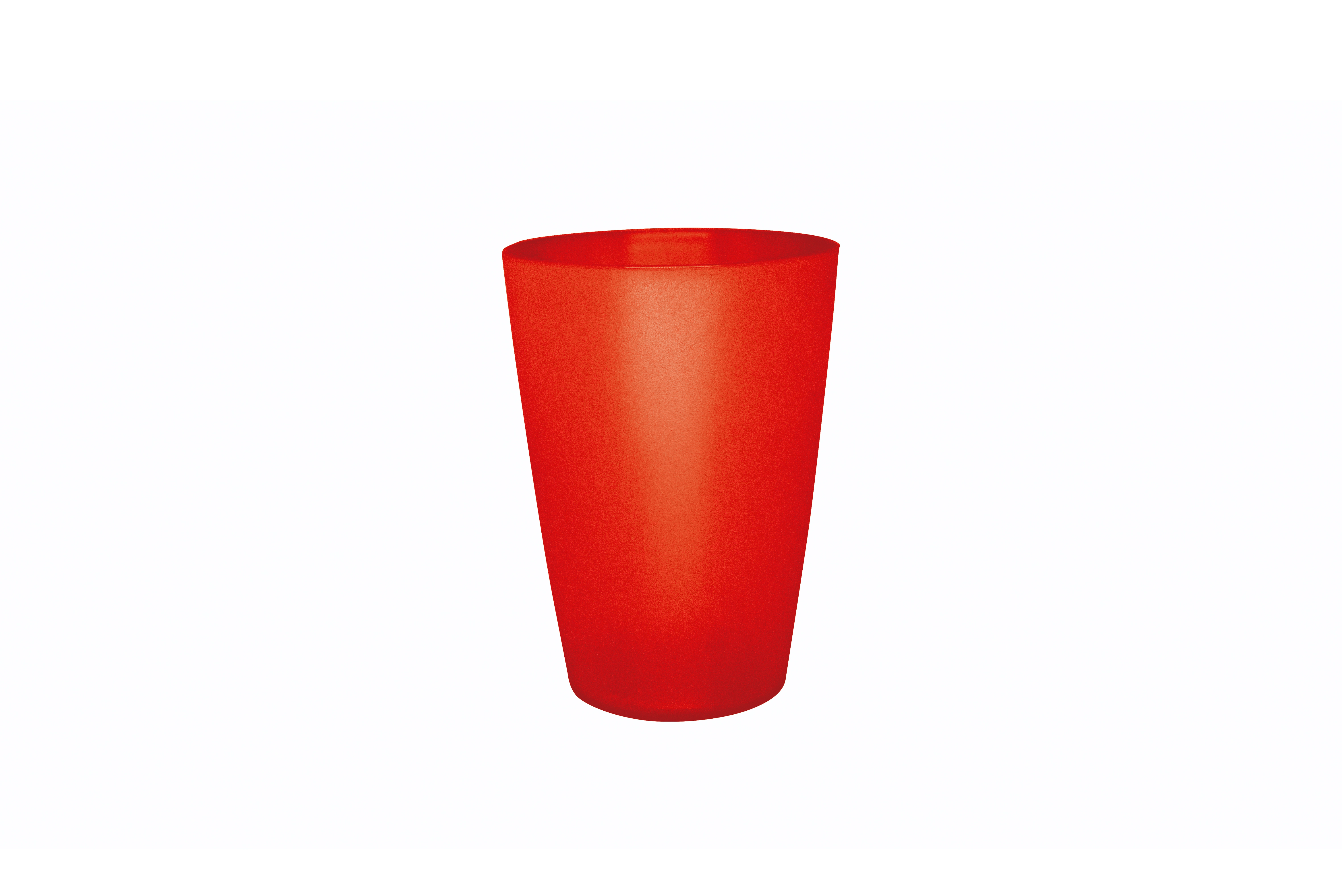 Copo Milano Cristal G 350ml Vermelho Ou