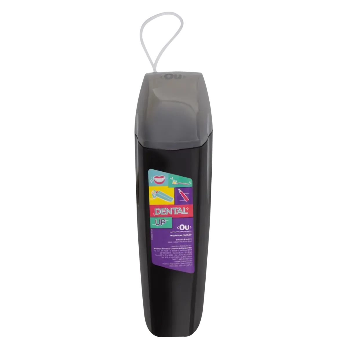 Porta Escova Dental Preto <ou> Dental Up