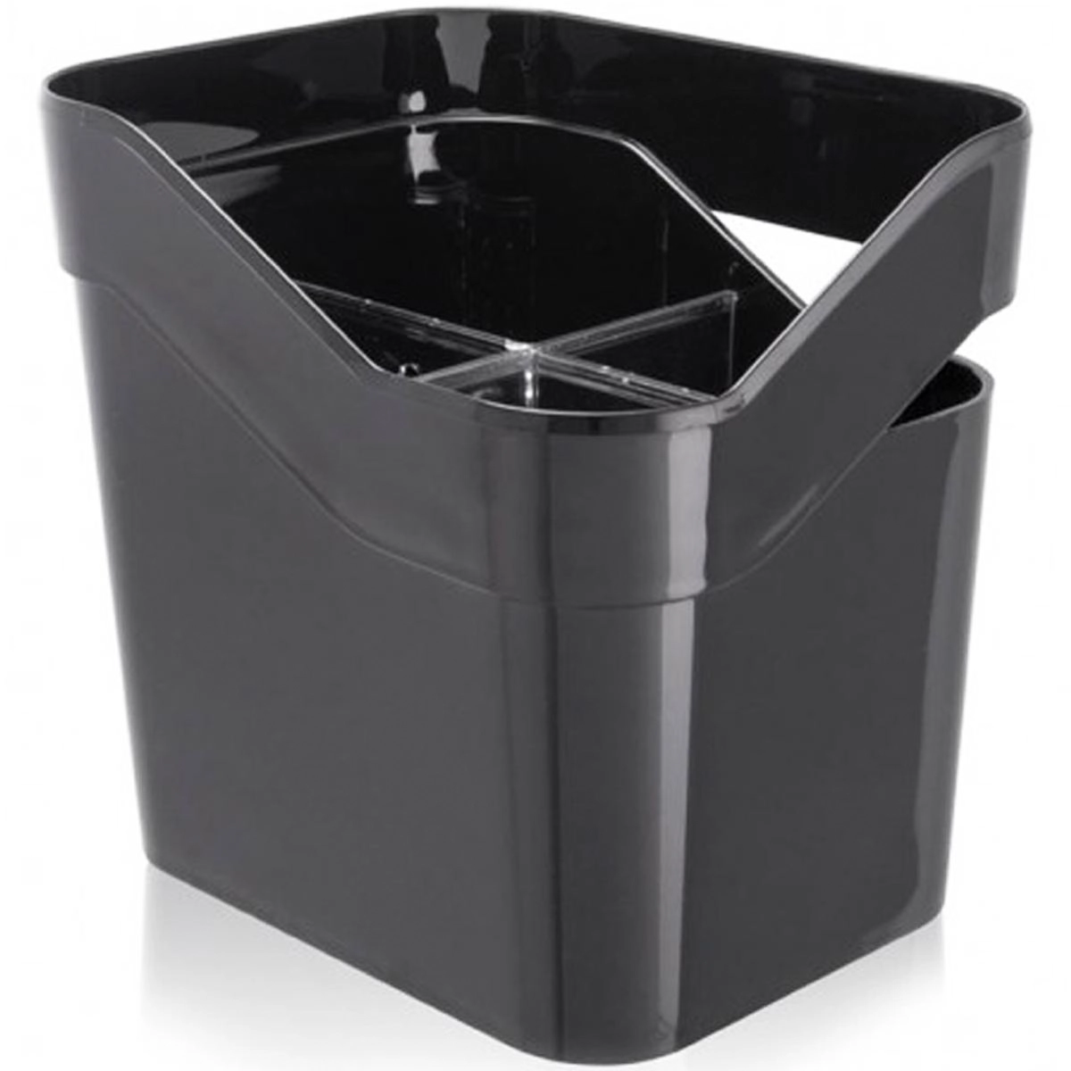 Escorredor De Talheres Discovery Preto Ou