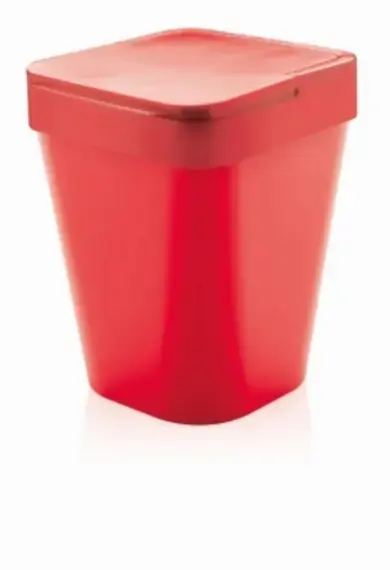 Lixeira Izy 5l Vermelho Ou