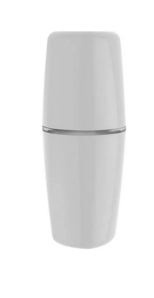 Porta Escova Tule Branco Ou