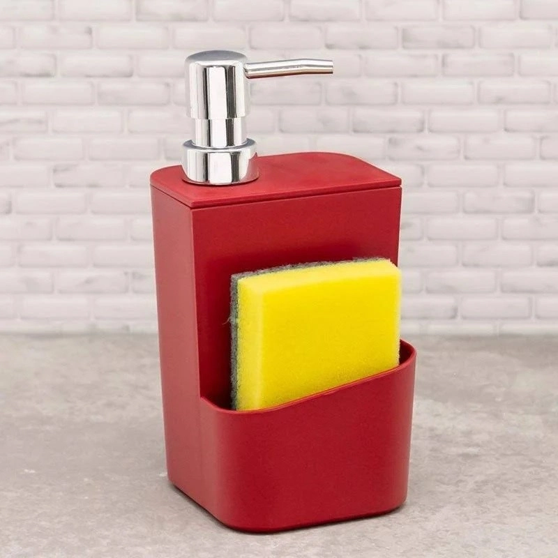 Dispenser P/ Detergente Ou Vermelho 650ml